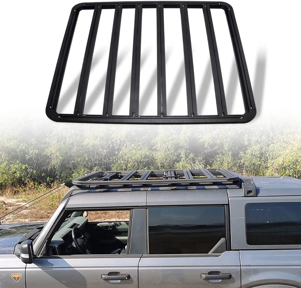Universal rooftop cargo carrier heavy duty for Ford Bronco _ best roof racks and carriers for Ford Bronco