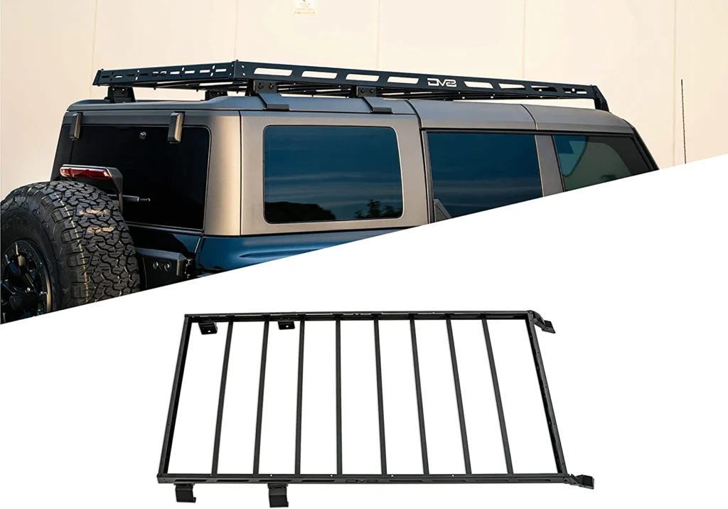 DV8 offorad hard top carrier for Ford Bronco- best roof racks and carriers for Ford Bronco