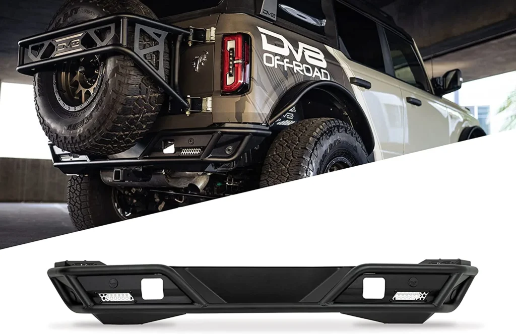 DV8 off-road rear bumper for Ford Bronco