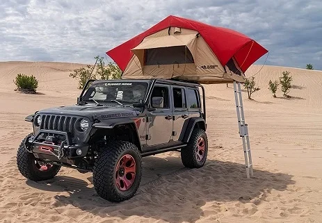 Rugged Ridge best roof top tent for SUVs and Jeeps