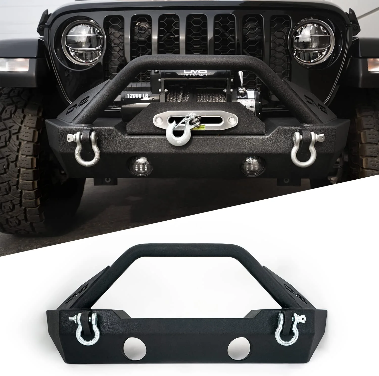 DV8 Offorad bumper for JK Jeep Wrangler