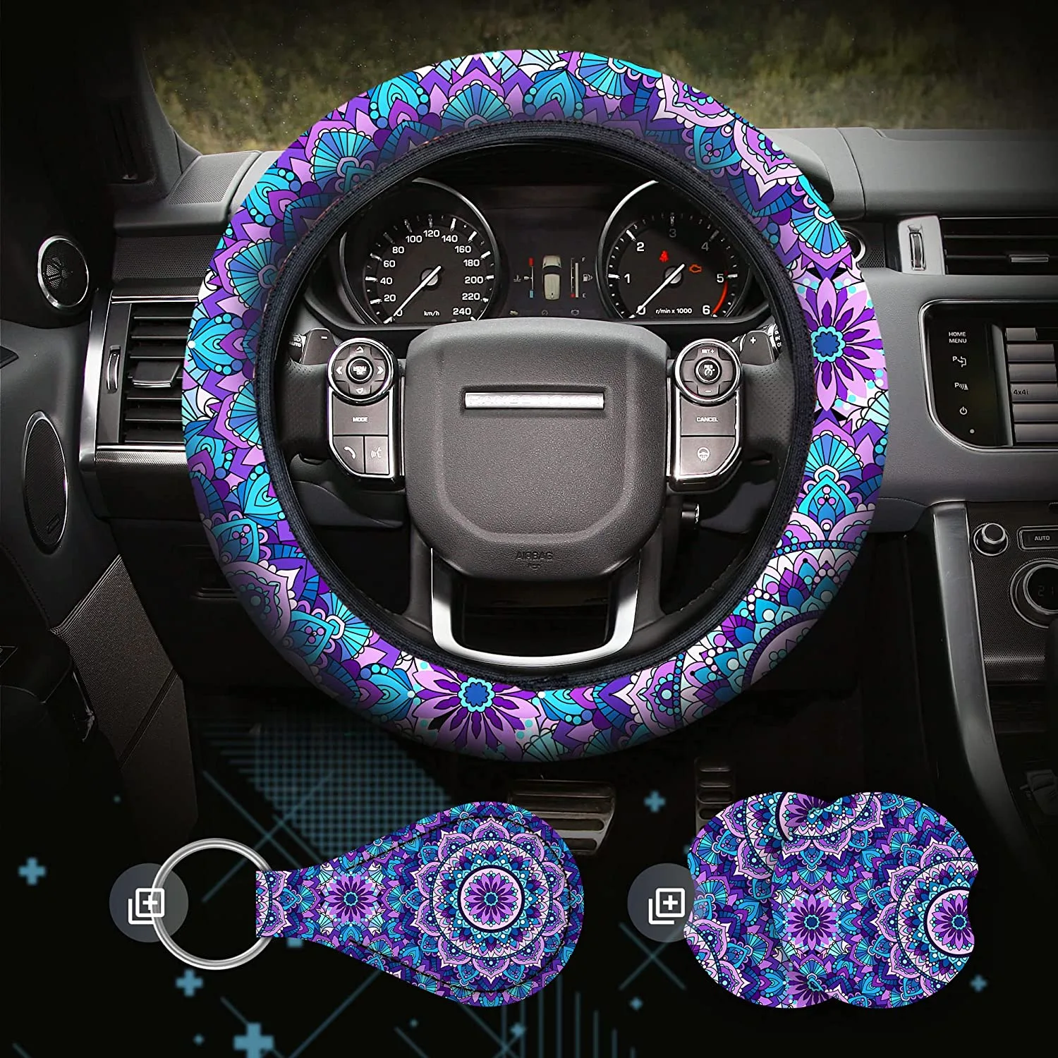 Fashionable steering wheel covers best cute mods for ladies