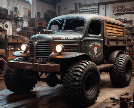 Dodge power wagon Rat Rod edition