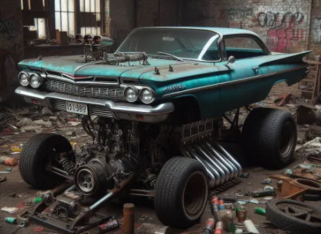 Chevy Impala Rat rod Edition