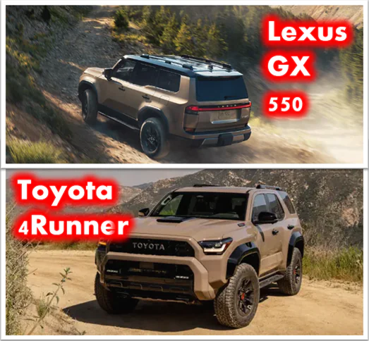 Lexus Vs Toyota 4 Runner